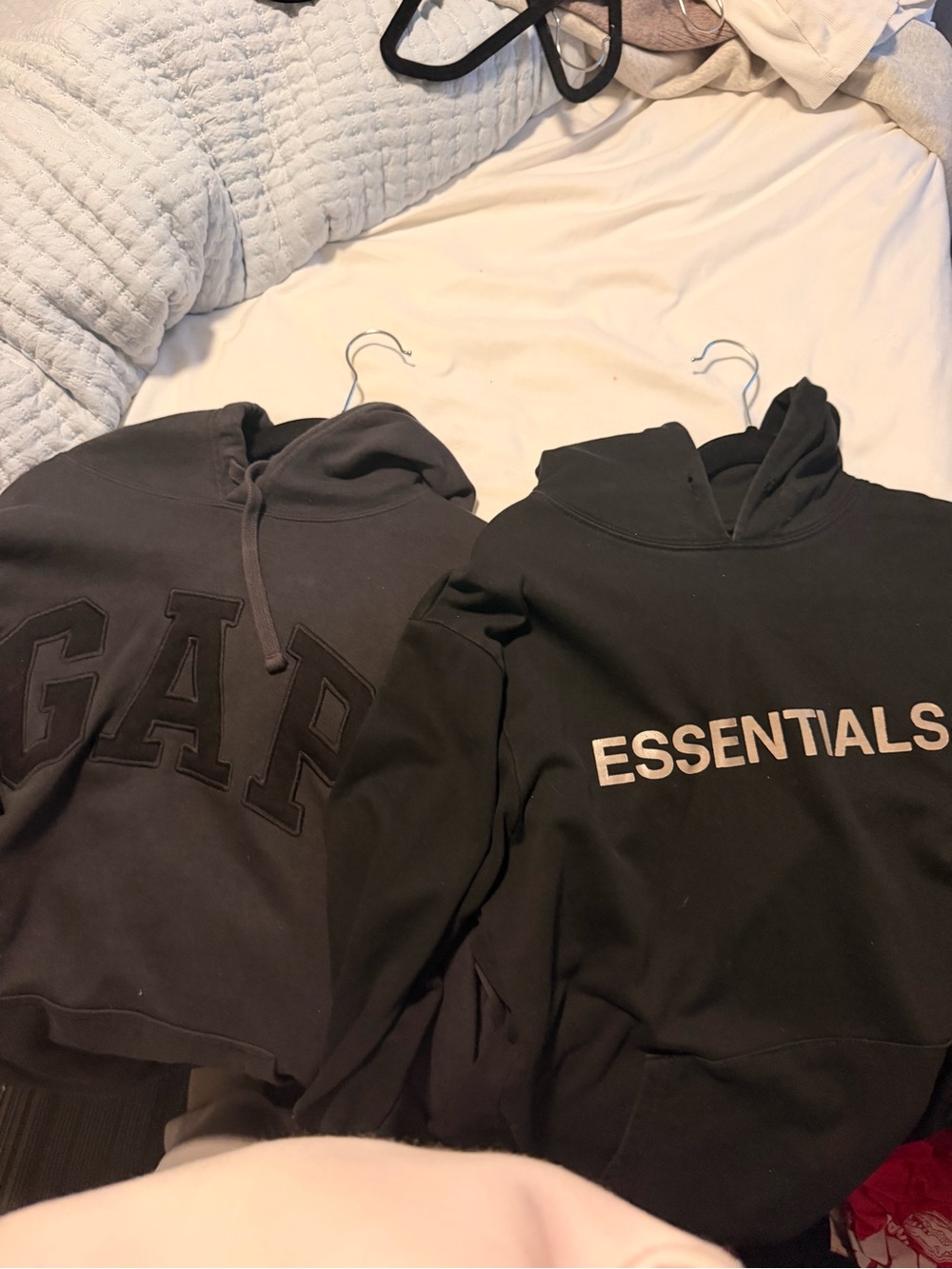 GAP & Essentials Black Hoodies
